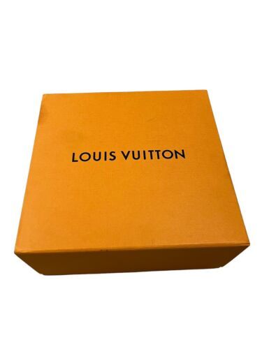 Primary image for Authentic LOUIS VUITTON Empty Gift Box Magnetic 10” X 10” X 5”  LV Storage