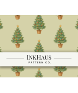 Christmas Tree Seamless Pattern - Colorful Holiday Digital Download - €5,15 EUR