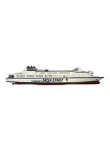 Silja Line Finnjet Ship Model 21” Ferry Boat Maritime Display Cruise Ship Vintag - $127.80