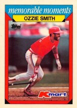 1988 Topps K-Mart Memorable Moments #28 Ozzie Smith NM-MT Cardinals ID:76813 - £1.33 GBP