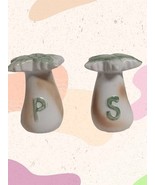  Ceramic Palm Tree Salt And Pepper Shakers Beach Tropical EUC - $13.73 CAD