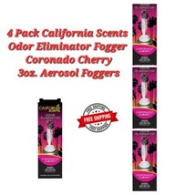 4 Pack California Scents Odor Eliminator Fogger Coronado Cherry  3oz. CFG007-1 - £27.05 GBP