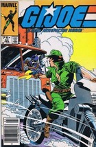 GI Joe #44 ORIGINAL Vintage 1986 Marvel Comics 1st Dr. Mindbender Bazooka BATS - £7.87 GBP