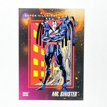 Marvel Impel 1992 Mr Sinister Super Villains Card 135 Series 3 MCU X-Men - £1.99 GBP