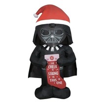 5 ft Airblown Darth Vader Star Wars Pre-Lit LED Christmas Inflatable Yard Decor - £55.37 GBP