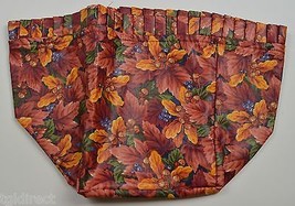 Longaberger Maple Leaf Basket Liner Fall Foliage Fabric Accessory Collectible - £11.36 GBP