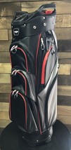 DEMO Majek Men&#39;s Black Red Charcoal Golf Bag 9.5 inch 14-way (2-H) 5016-... - €145,67 EUR