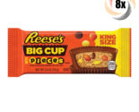 8x Packs Reese&#39;s Stuffed Pieces King Size Big Cups | 2 Cups Per Pack! | ... - $34.96