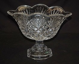 Shannon 24% Lead Crystal Berkshire Vase by Godinger Designs of Ireland Slovakia - £100.47 GBP