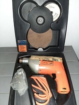 Black And Decker 3/8 Drill Kit No. 7131 with Case - £15.72 GBP