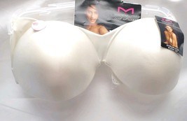 Women's 38C Maidenform Sweet Nothings Strapless Push up Bra Style 8145 White image 2