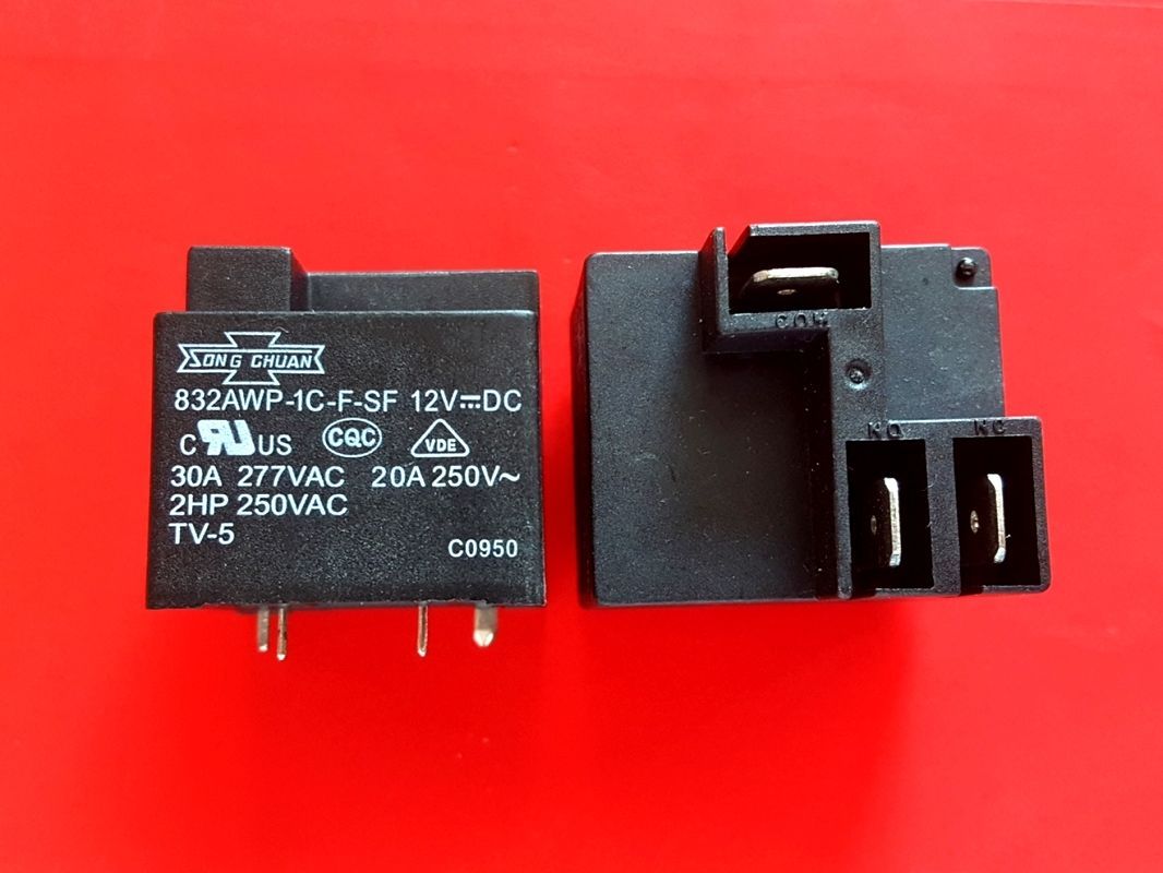 832AWP-1C-F-SF, 12VDC Relay, SONG CHUAN Brand New!! - $9.50