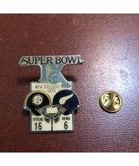 New Orleans 1975 Super Bowl IX Steelers 16-Vikings 6 Hat Pin  - $9.50