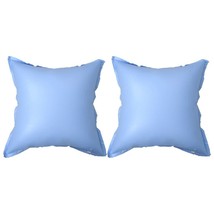  Pool Pillow Set of 2 Blue PVC 43.3 in x 43.3 in - $71.77