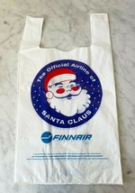 Finnair The Official Airline of Santa Claus Airline Plastic Bag - $9.45