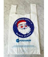 Finnair The Official Airline of Santa Claus Airline Plastic Bag - $9.45