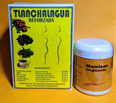 MAMISAN Ointment 125g † Tlannchalagua w/Tejjocote TEA WeightLoss Combo †... - $16.97