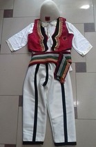 New Albanian Traditional Popular Folk Costume Suit Boys MEN- 2-4 YEARS-HANDMADE - £73.57 GBP
