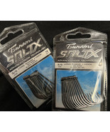 2 pack Tsunami Size 3/0 long Shank J hook 2x wire black nickel  - 24 piece - £17.89 GBP