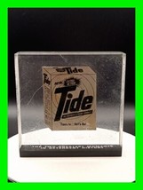 Rare Vintage Procter &amp; Gamble Sterling Silver &amp; Lucite Tide Soap Ad Paperweight  - £62.29 GBP