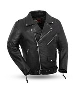 First Manufacturing Fillmore Leather Motorcycle Jacket - $249.00