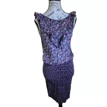 NWT Free People Im Your Favorite Mini Dress Plum/Purple Combo Size XS Sm... - $21.00