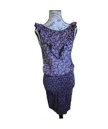 NWT Free People Im Your Favorite Mini Dress Plum/Purple Combo Size XS Sm... - $21.00