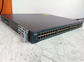 Cisco Catalyst 3560G WS-C3560G-48PS-S 48-Port PoE Ethernet Switch - £41.35 GBP