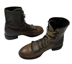 Ariat Heritage Lacer Brown Boot 10001988 Men&#39;s Size 8EE Wide Leather Dis... - $113.99