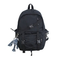 Unisex OxCloth Women Backpack Large Capacity Solid Color Backpack Waterproof Col - £43.31 GBP
