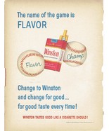 1965 Winston Cigarettes Print Ad 8.5&quot; x 11&quot; - $379.20 MXN
