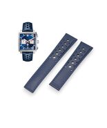 39mm Monaco Gulf CBL2115-FC6494 22mm Blue Leather Watch Strap For Tag Heuer - $29.99