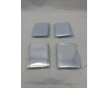 Lot Of (4) (50) Packs Clear 45mm X 68mm Board Game Sleeves - £28.18 GBP