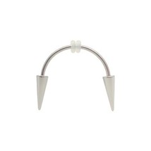 1PC Dracula Nail Surgical Steel Smiley Piercing Jewelry Septum Piercing Body Dec - £10.50 GBP