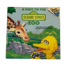 Sesame Street A Visit to the Zoo Pictureback Book Vintage Jim Henson 1985 - $127.43 MXN