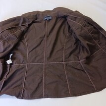 Jones New York RN#54050 Women's Brown Front Button Blazer Jacket Pockets Size 1X image 9