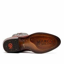DENVER Genuine Ostrich Leg Skin Cowboy Boot from the Western Collection Cognac image 10