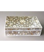 Beautiful, handmade and Luxurious Mother of Pearl inlay wooden jewellery... - $267.23 CAD