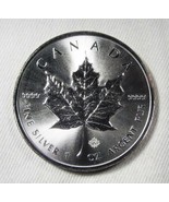 2014 Canada Maple Leaf .999 Silver 1 Oz Round AK484 - £30.39 GBP