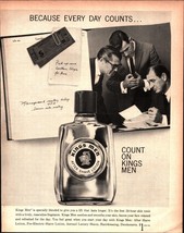 1961 Kings Men After Shave Lotion 24 Hour Skin Tonic Count On Kings Men ... - $24.11