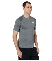 Nike Men&#39;s Pro Slim Fit Dri-fit Training Top Dark Smoke Grey BV5633-2XL - £17.60 GBP