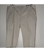 Ann Taylor Tan Modern Fit Pedal Pushers size 10 NWT - $438.79 MXN