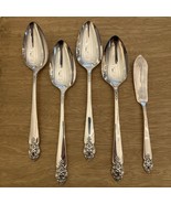 Oneida Distinction 4 Serving Spoons Butter Prestige Vintage Silverplate ... - €15,47 EUR
