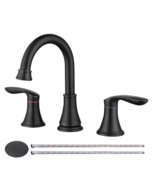 8 in. Widespread 2-Handle High-Arc Bathroom Faucet in Oil Rubbed Bronze ... - £73.04 GBP