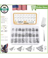 Durable 820-Pc M2 M2.5 M3 M4 Screw, Nuts &amp; Washers Set – Rust Resistant Kit - $1,033.75 MXN