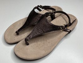 vionic Kirra metallic brown sandals women’s size 10 sf12 - £38.68 GBP