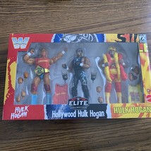 Mattel WWE Hulk Hogan Elite Hulkamania 40th Anniversary 6&quot; Figure 3 Pack - $77.22