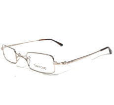 Tom Ford Eyeglasses Frames TF5170 028 Gold Rectangular Full Wire Rim 42-24-125 - £73.28 GBP