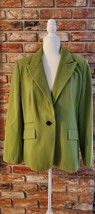 Insight Blazer Size 14 Green Long Sleeves RN62008 - £22.02 GBP