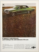 1968 Print Ad Chevrolet Impala Custom Coupe 2-Doors Chevy - £9.15 GBP